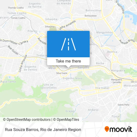 Rua Souza Barros map