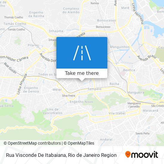 Rua Visconde De Itabaiana map