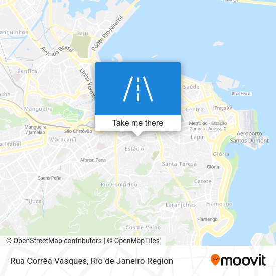 Rua Corrêa Vasques map