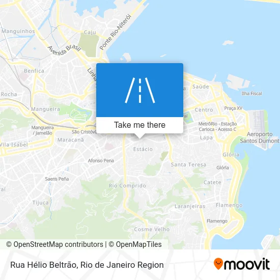 Rua Hélio Beltrão map