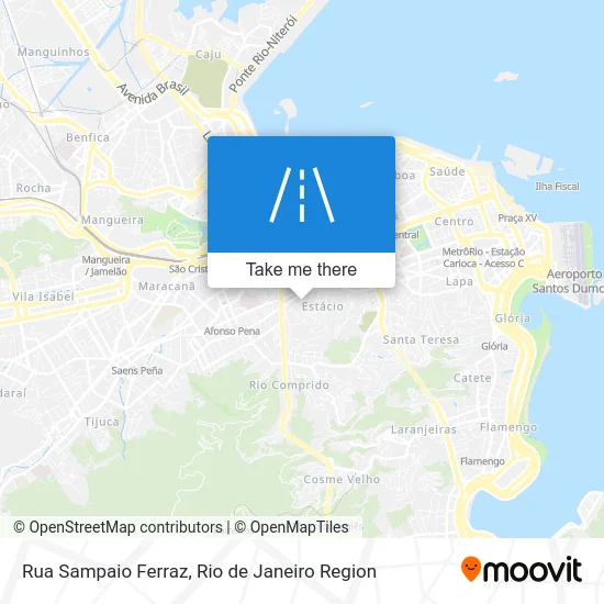Rua Sampaio Ferraz map