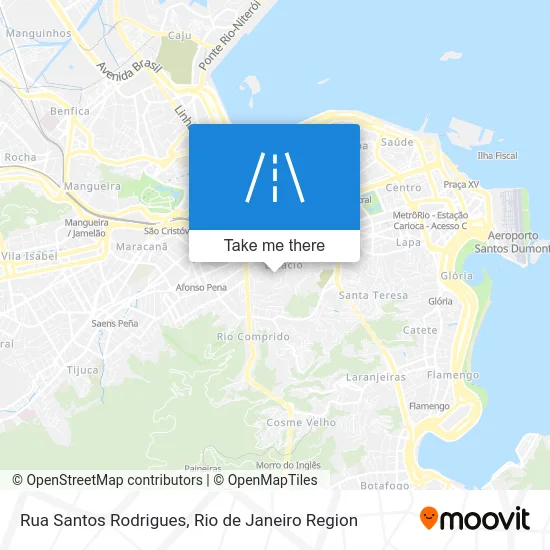 Rua Santos Rodrigues map
