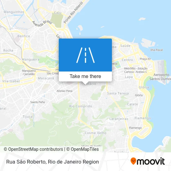 Rua São Roberto map