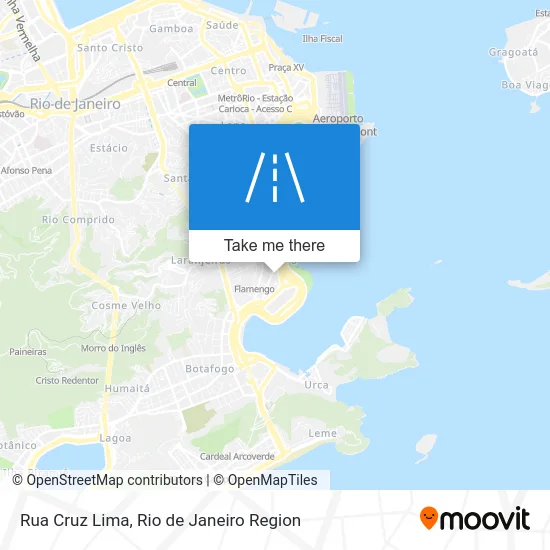 Rua Cruz Lima map