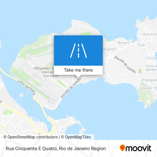 Rua Cinquenta E Quatro map