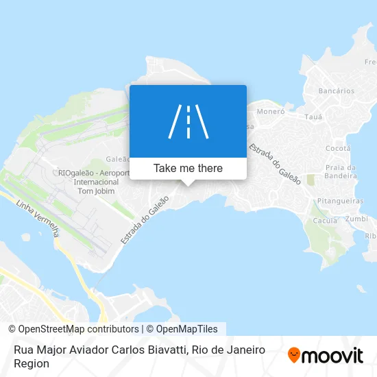 Rua Major Aviador Carlos Biavatti map