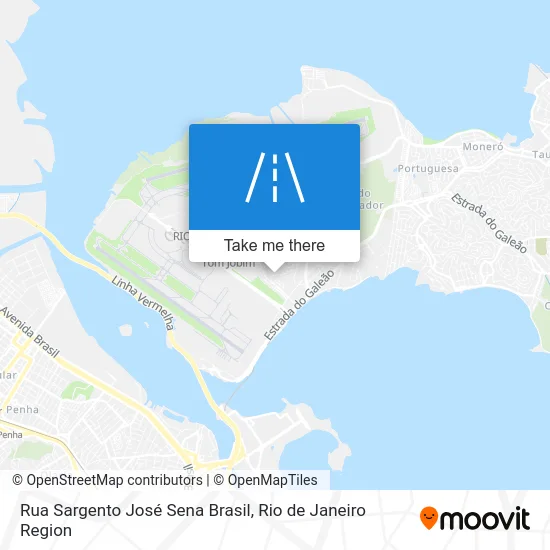 Rua Sargento José Sena Brasil map