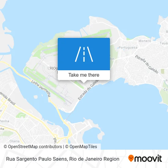 Rua Sargento Paulo Saens map