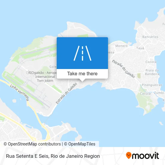 Rua Setenta E Seis map