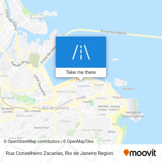 Rua Conselheiro Zacarias map