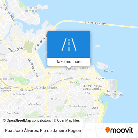 Rua João Álvares map