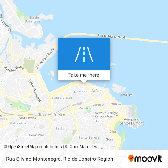 Rua Silvino Montenegro map