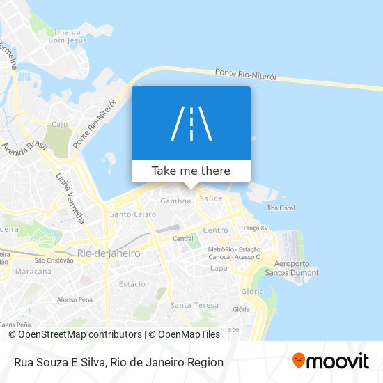 Rua Souza E Silva map