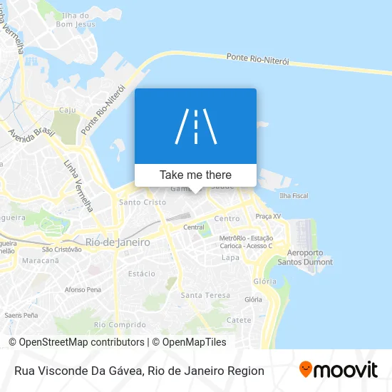 Rua Visconde Da Gávea map
