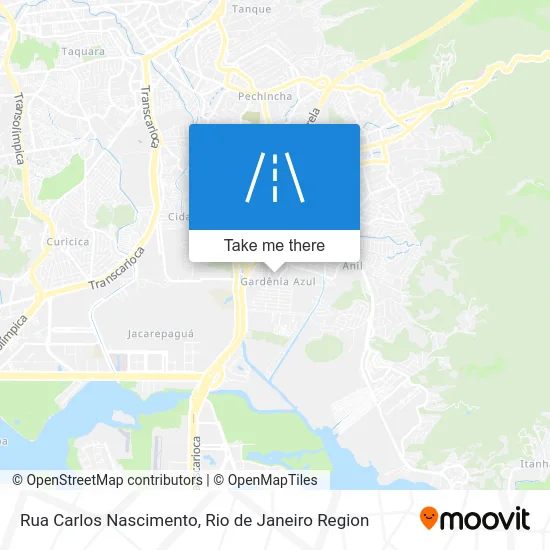 Rua Carlos Nascimento map