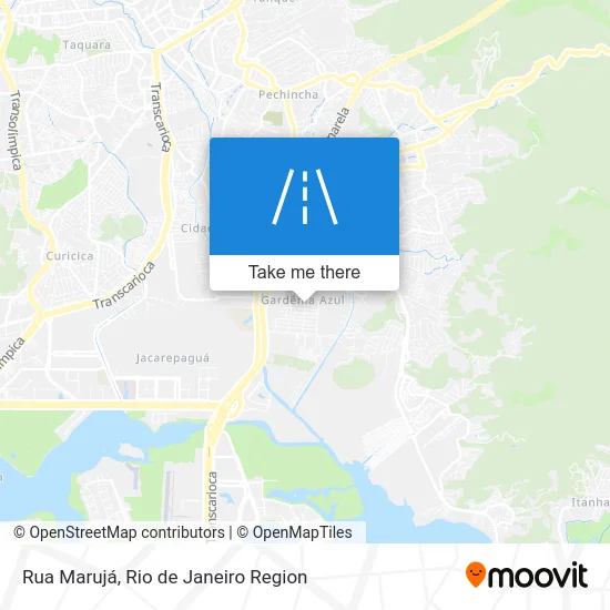 Rua Marujá map