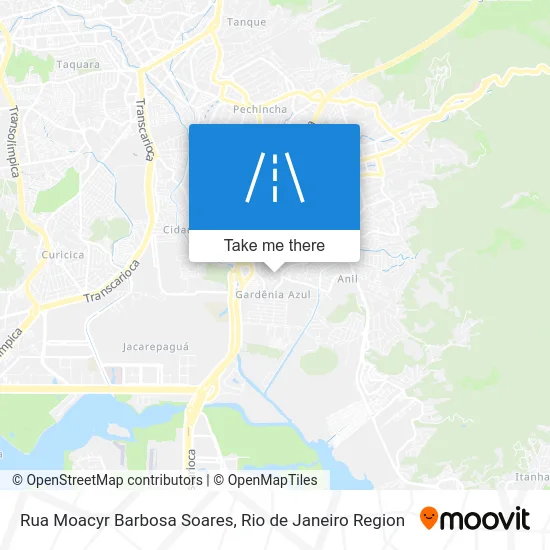 Rua Moacyr Barbosa Soares map