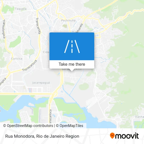 Rua Monodora map