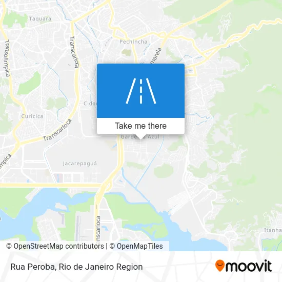 Rua Peroba map