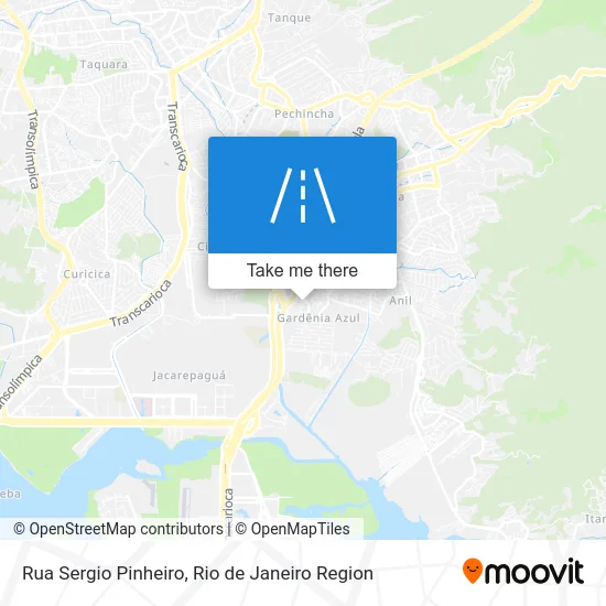Rua Sergio Pinheiro map