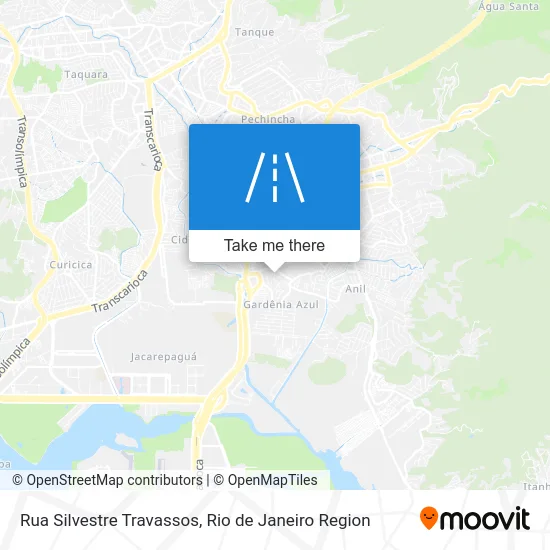 Rua Silvestre Travassos map