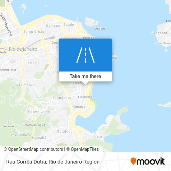 Rua Corrêa Dutra map