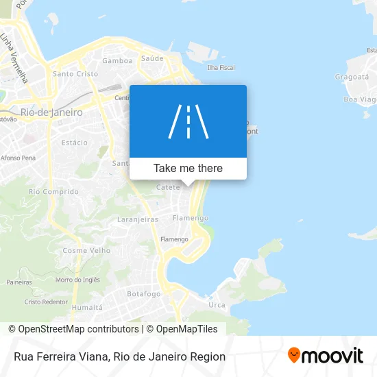 Rua Ferreira Viana map