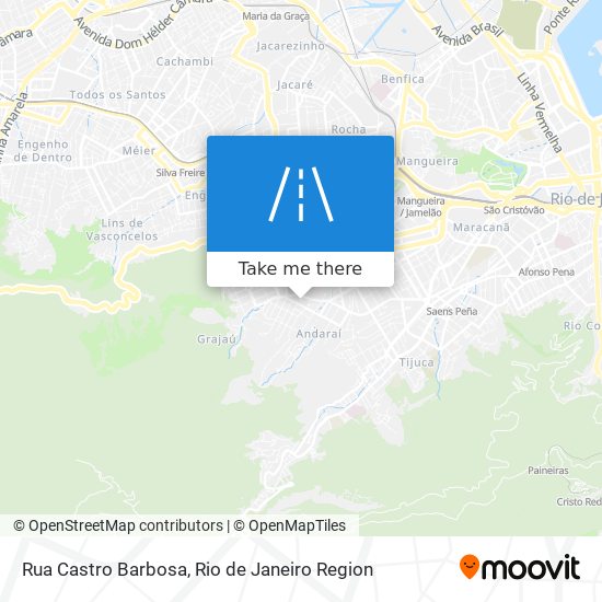 Mapa Rua Castro Barbosa