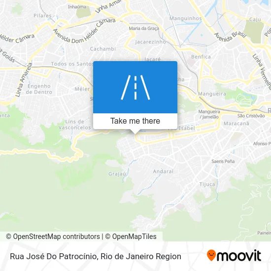 Rua José Do Patrocínio map