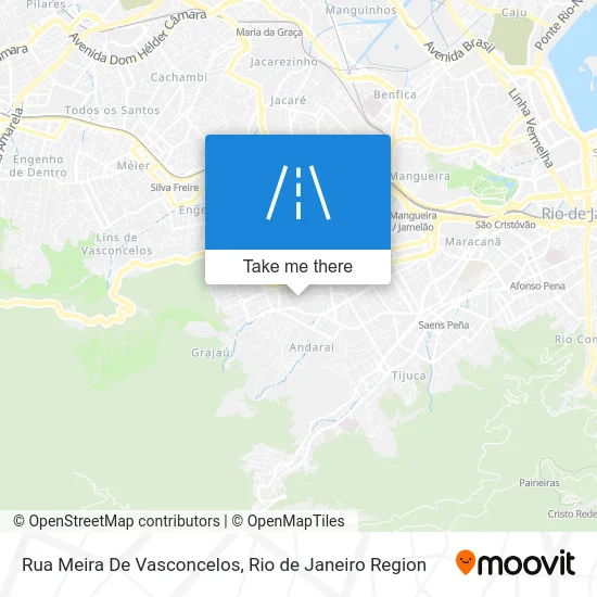Rua Meira De Vasconcelos map