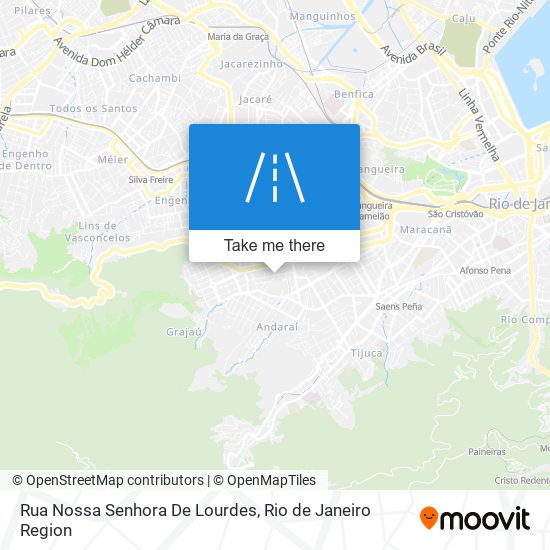 Mapa Rua Nossa Senhora De Lourdes