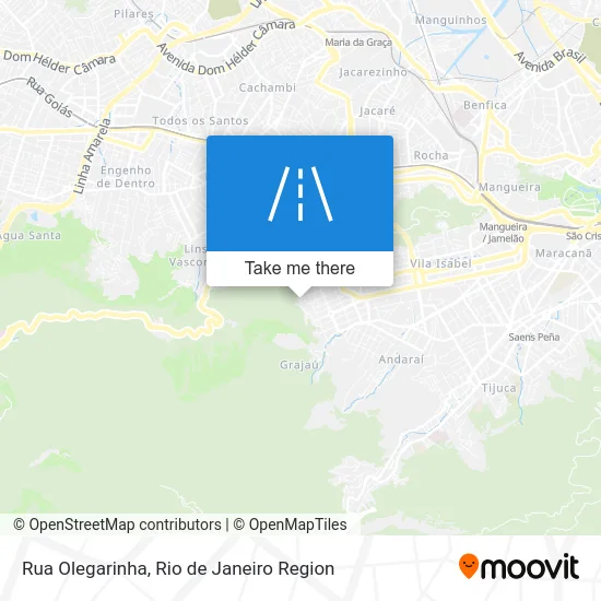 Rua Olegarinha map