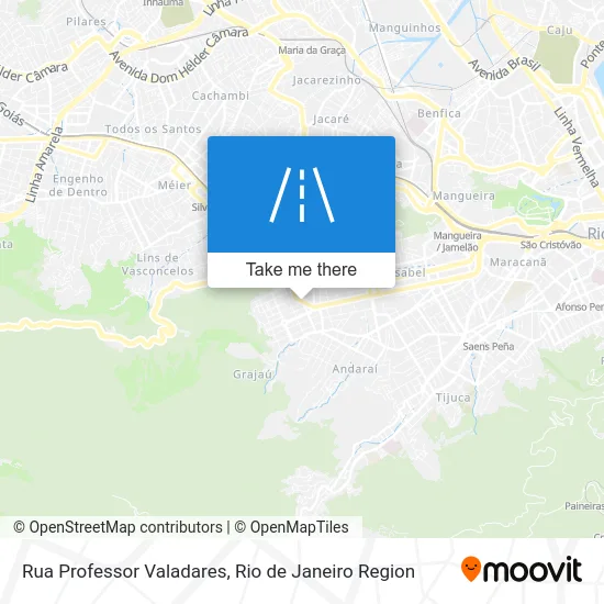 Rua Professor Valadares map
