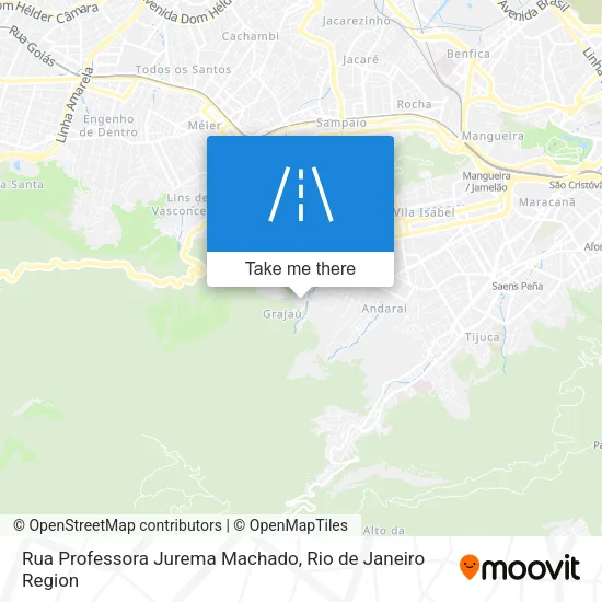 Rua Professora Jurema Machado map