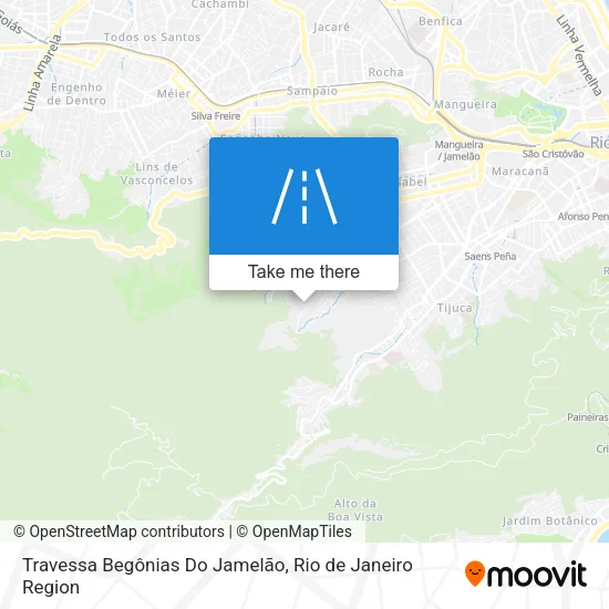 Travessa Begônias Do Jamelão map