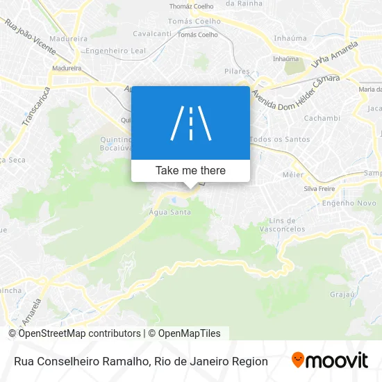 Rua Conselheiro Ramalho map