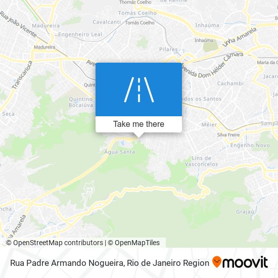 Mapa Rua Padre Armando Nogueira