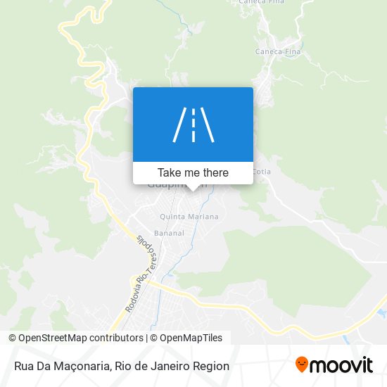 Rua Da Maçonaria map