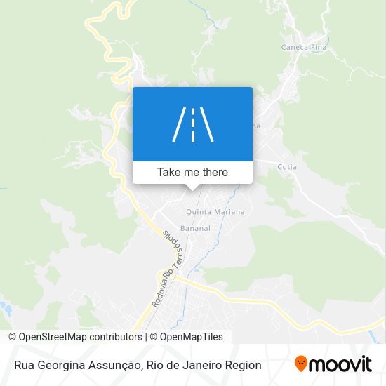 Rua Georgina Assunção map