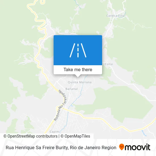 Rua Henrique Sa Freire Burity map