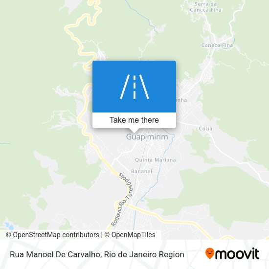 Rua Manoel De Carvalho map