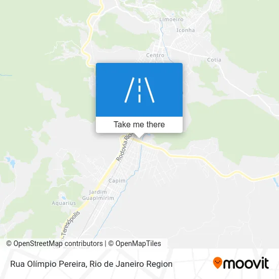 Rua Olímpio Pereira map