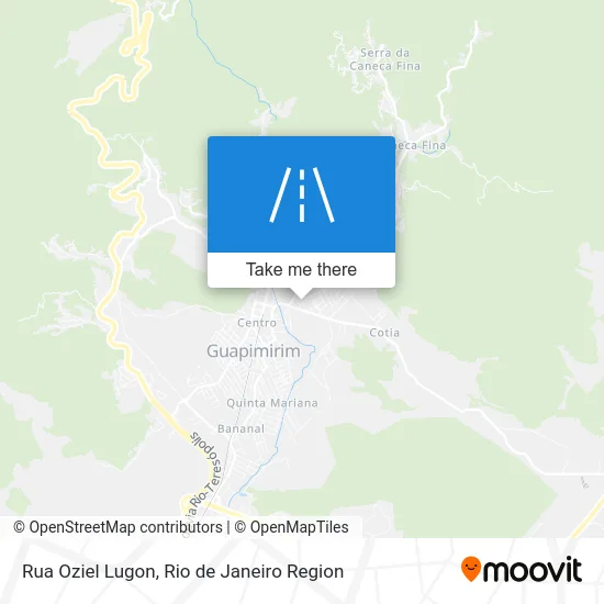 Rua Oziel Lugon map