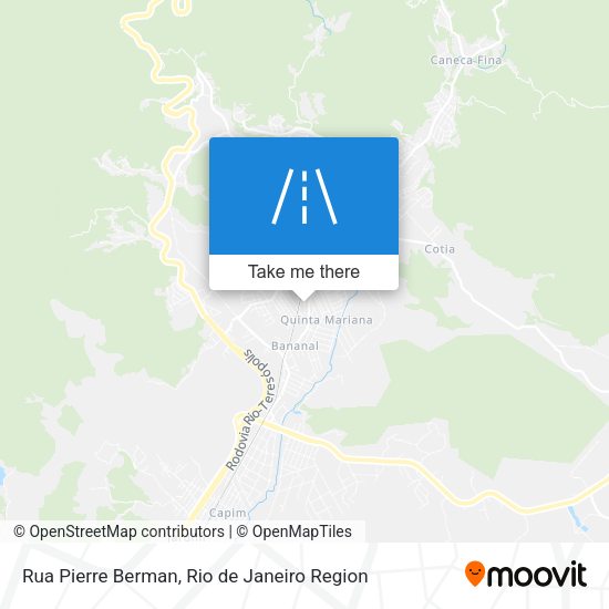 Rua Pierre Berman map