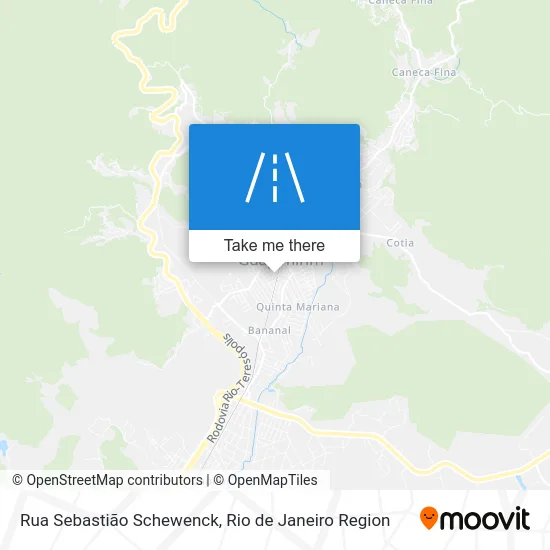 Rua Sebastião Schewenck map