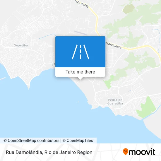 Rua Damolândia map