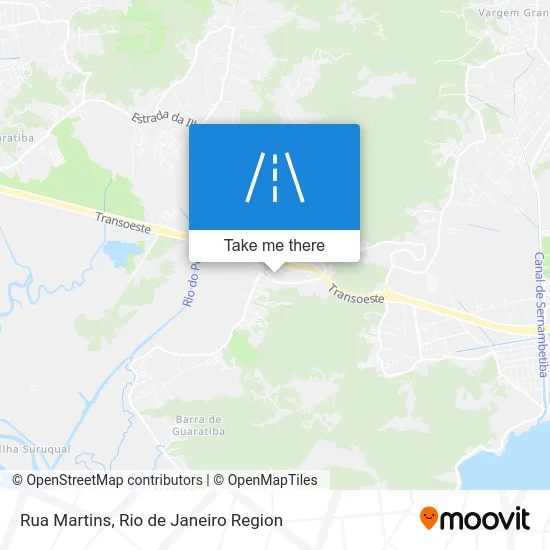 Rua Martins map