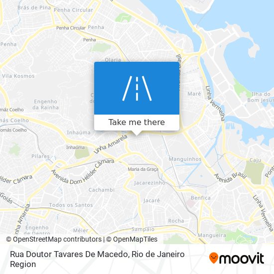 Rua Doutor Tavares De Macedo map