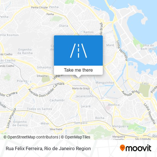 Mapa Rua Félix Ferreira