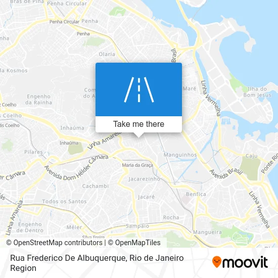 Rua Frederico De Albuquerque map